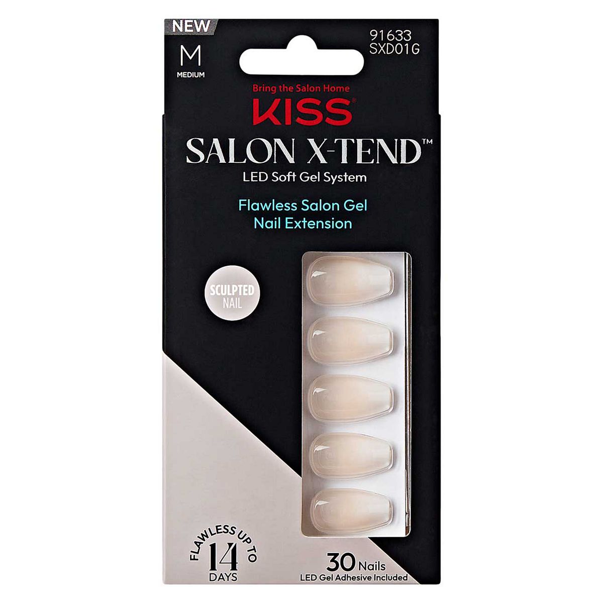 Kiss Salon X-Tend Nails Words