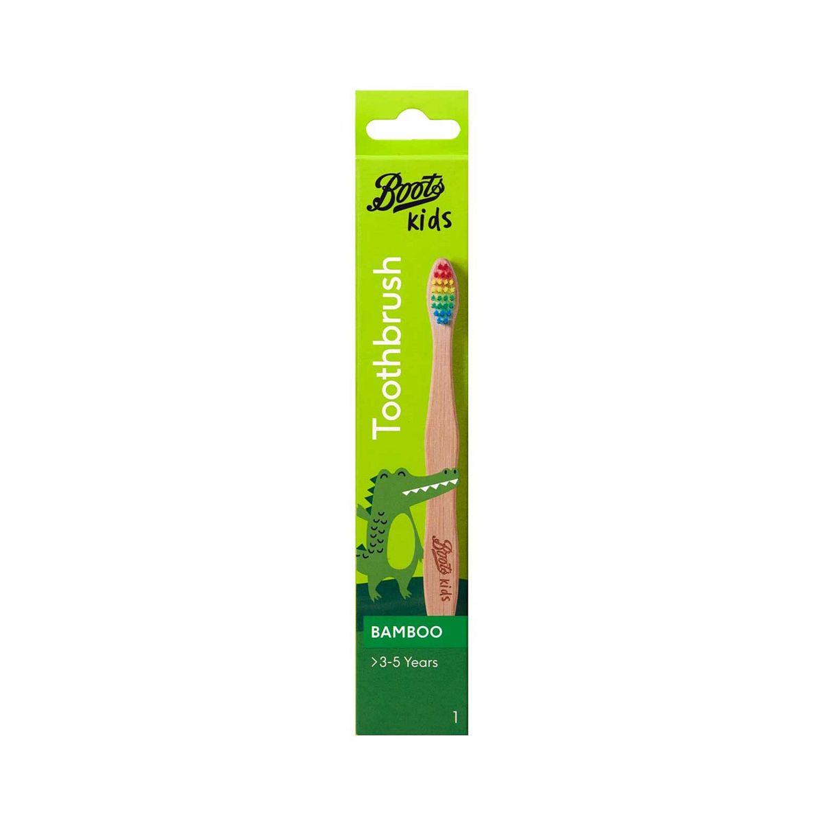 Boots Kids Bamboo Toothbrush 3-5 Years