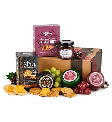 Hampers of Distinction Three Cheese Hamper