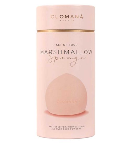 Clomana Beauty Limited Marshmallow Sponge Pack 4s