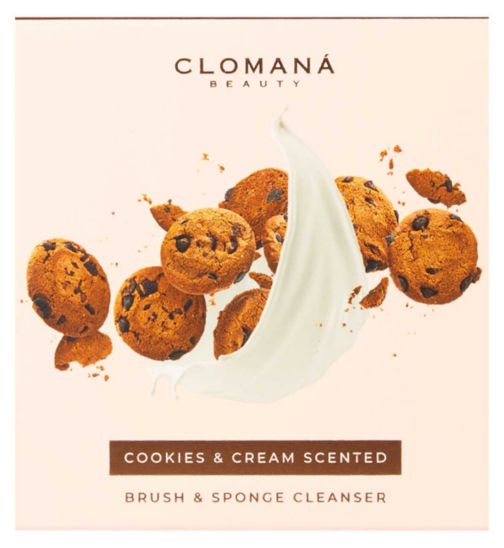 Clomana Beauty Limited Brush and Sponge Cleanser Cookies and Cream 114g