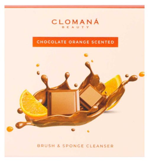Clomana Beauty Limited Brush and Sponge Cleanser Chocolate Orange 114g