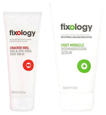 Fixology Heel Cream & Scrub Bundle