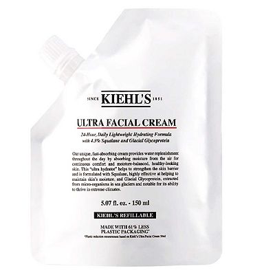 Kiehl's Ultra Facial Cream Moisturiser Refill Pouch 150ml