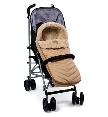 Clair de Lune Snug Pushchair Footmuff - Beige