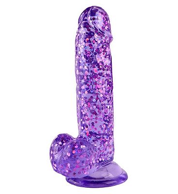 Ann Summers Purple Glitter Dildo Purple