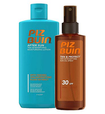 Piz Buin SPF Intensifying Tan Bundle