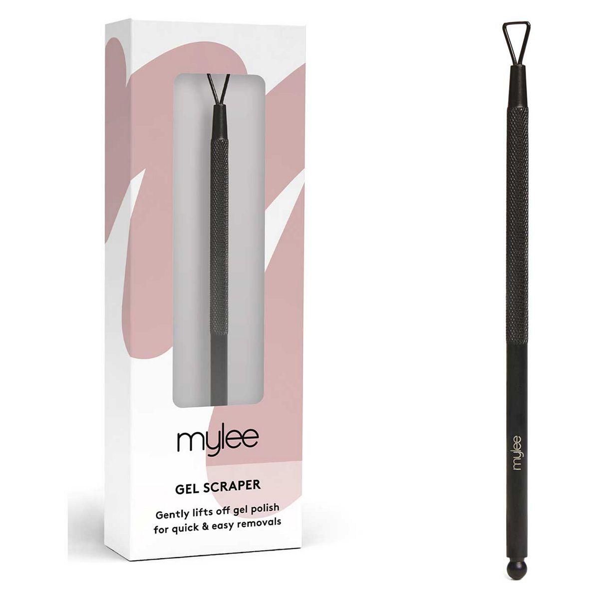 Mylee Gel Nail Polish Scraper Black
