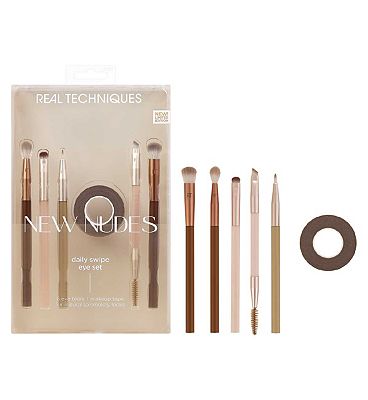 Real Techniques New Nudes Daily Swipe Eye Kit Set