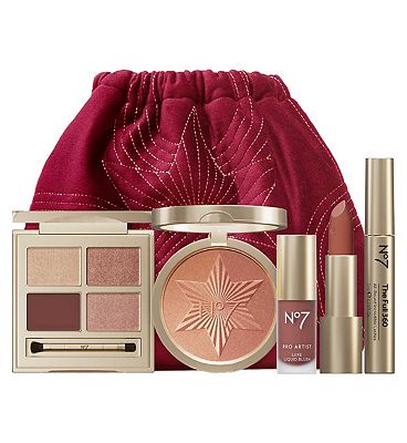 No7 Pro Artist Glowing Up Collection 6 Piece Gift Set