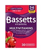 Bassetts Strawberry Flavour Multivitamins 3-6 Years - 30 Pack