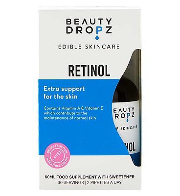 Click to view product details and reviews for Beauty Dropz Retinol Oral Skincare Vitamin Drops 60ml.