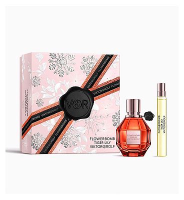 Viktor & Rolf Flowerbomb Tiger Lily Eau De Parfum 50ml Gift Set