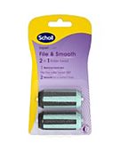 Scholl Purple Pedicure Device 2in1 Refill 2s