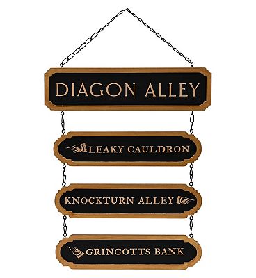 Warner Bros Harry Potter Alumni Street Sign Diagon Alley