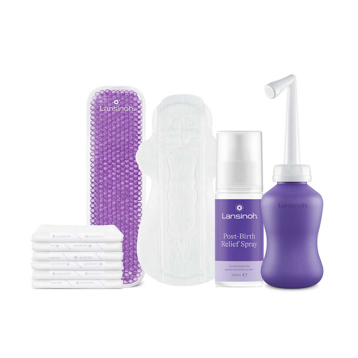 Lansinoh Birth Preparation & Postpartum Essentials Kit