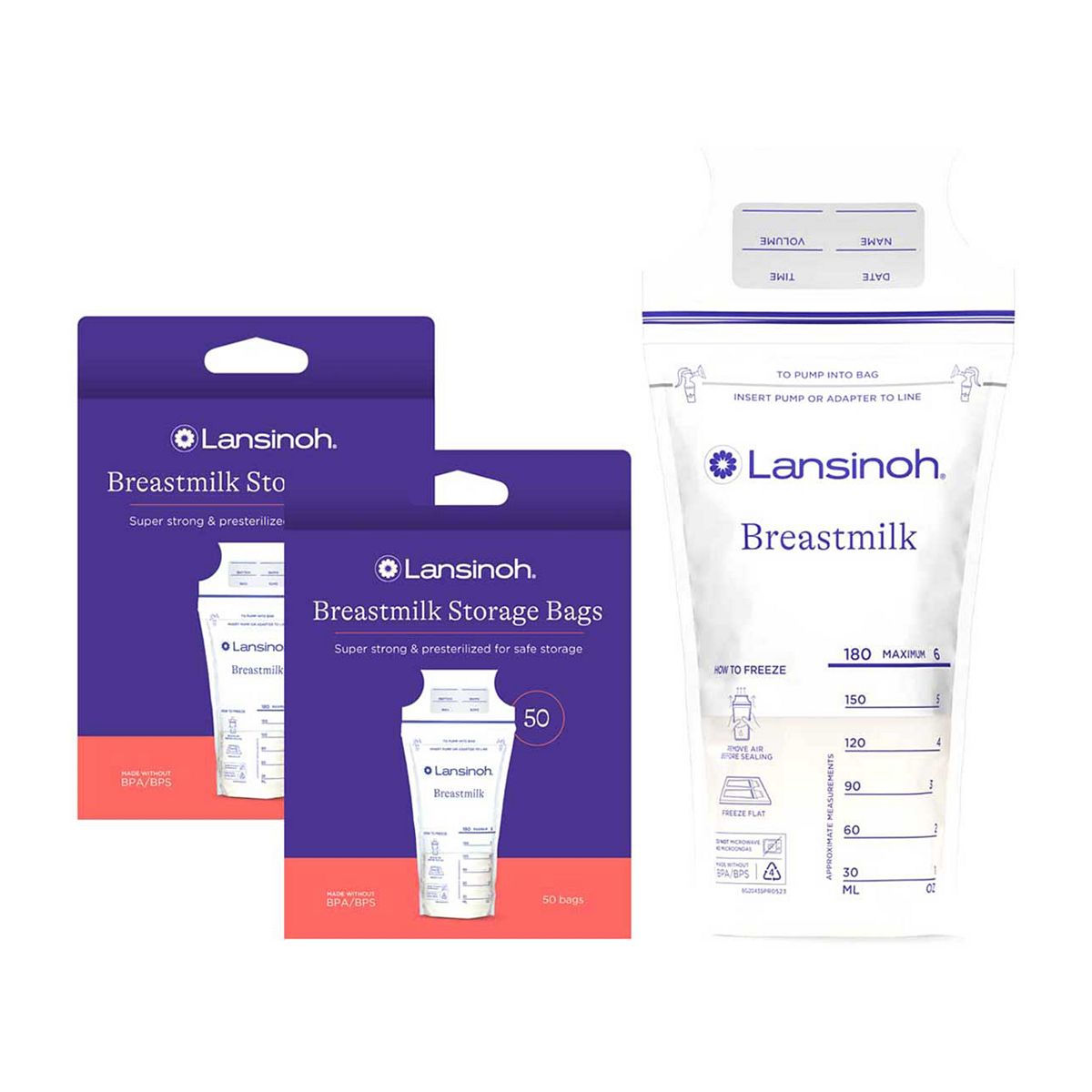 Lansinoh Milk Storage Bags X100