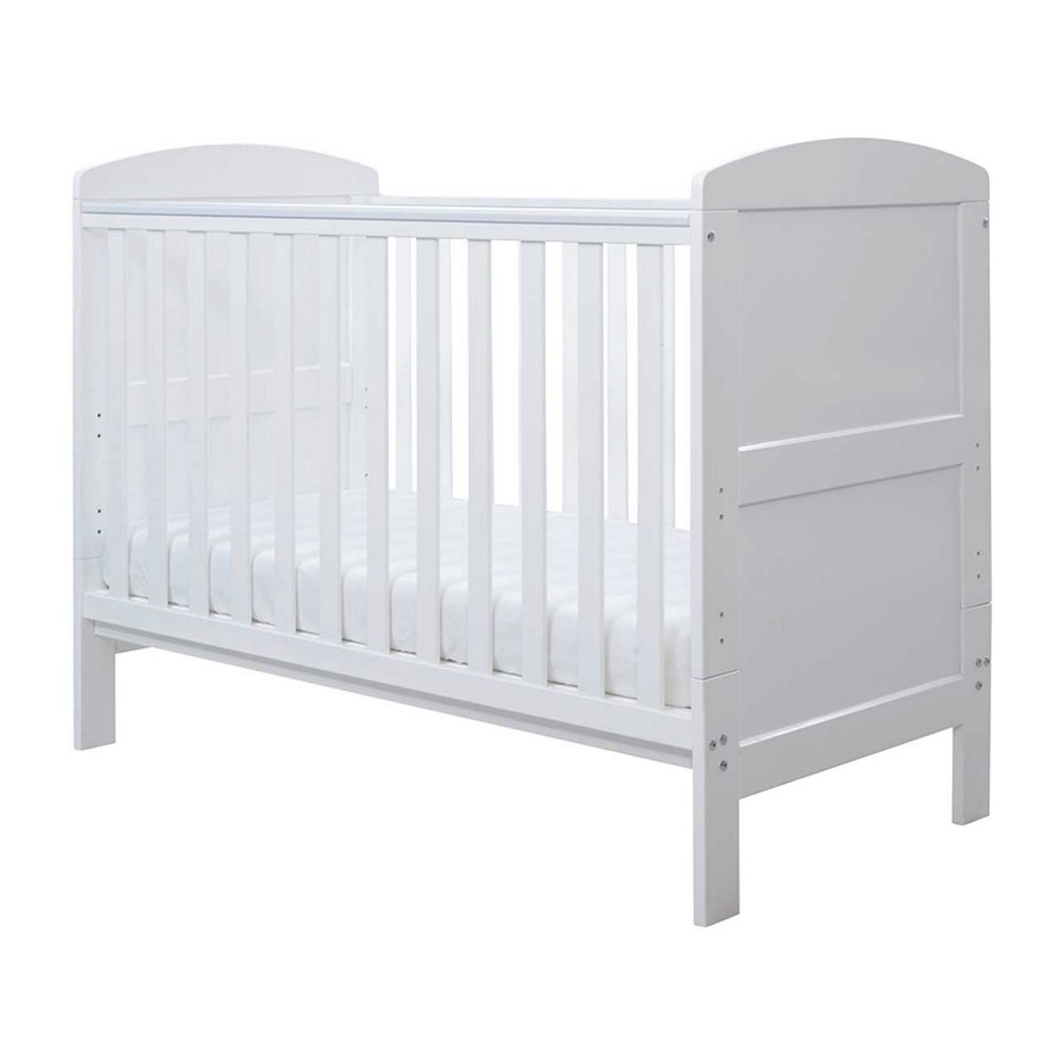 Ickle Bubba Coleby Mini Cot Bed - White