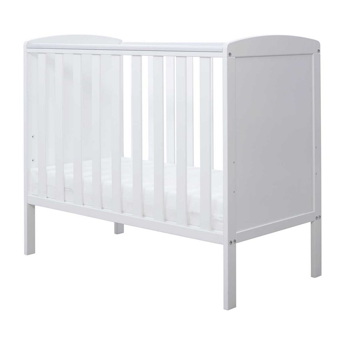 Ickle Bubba Coleby Space Saver Cot - White