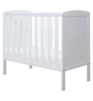 Ickle Bubba Coleby Space Saver Cot - White