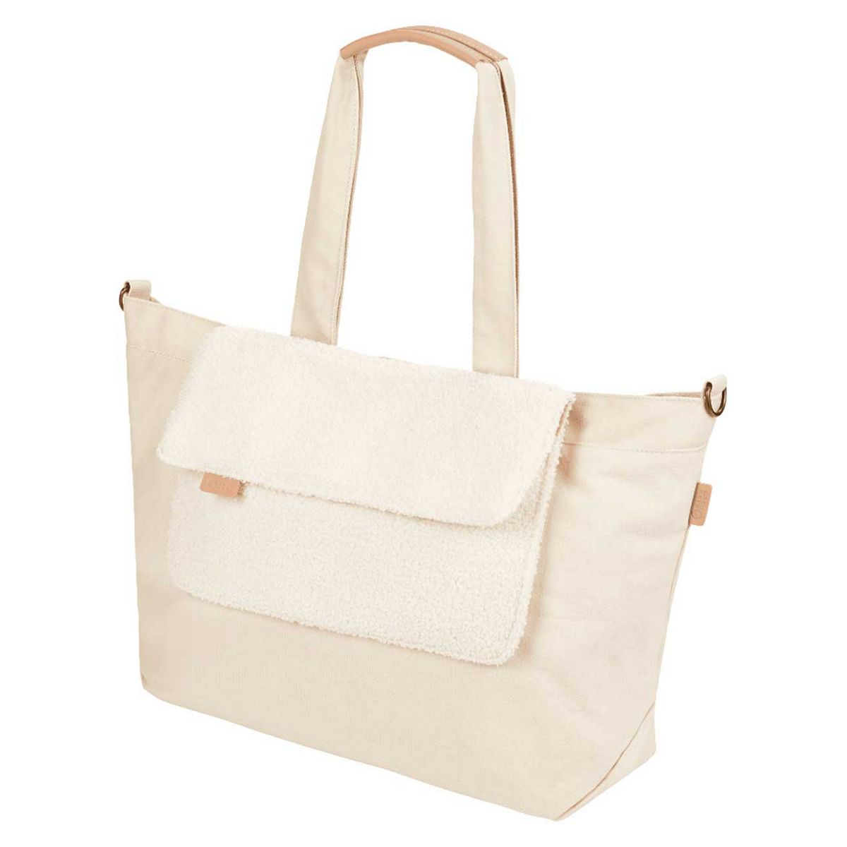 Babymoov Cotton Tote 2 In 1 Changing Bag Sherpa