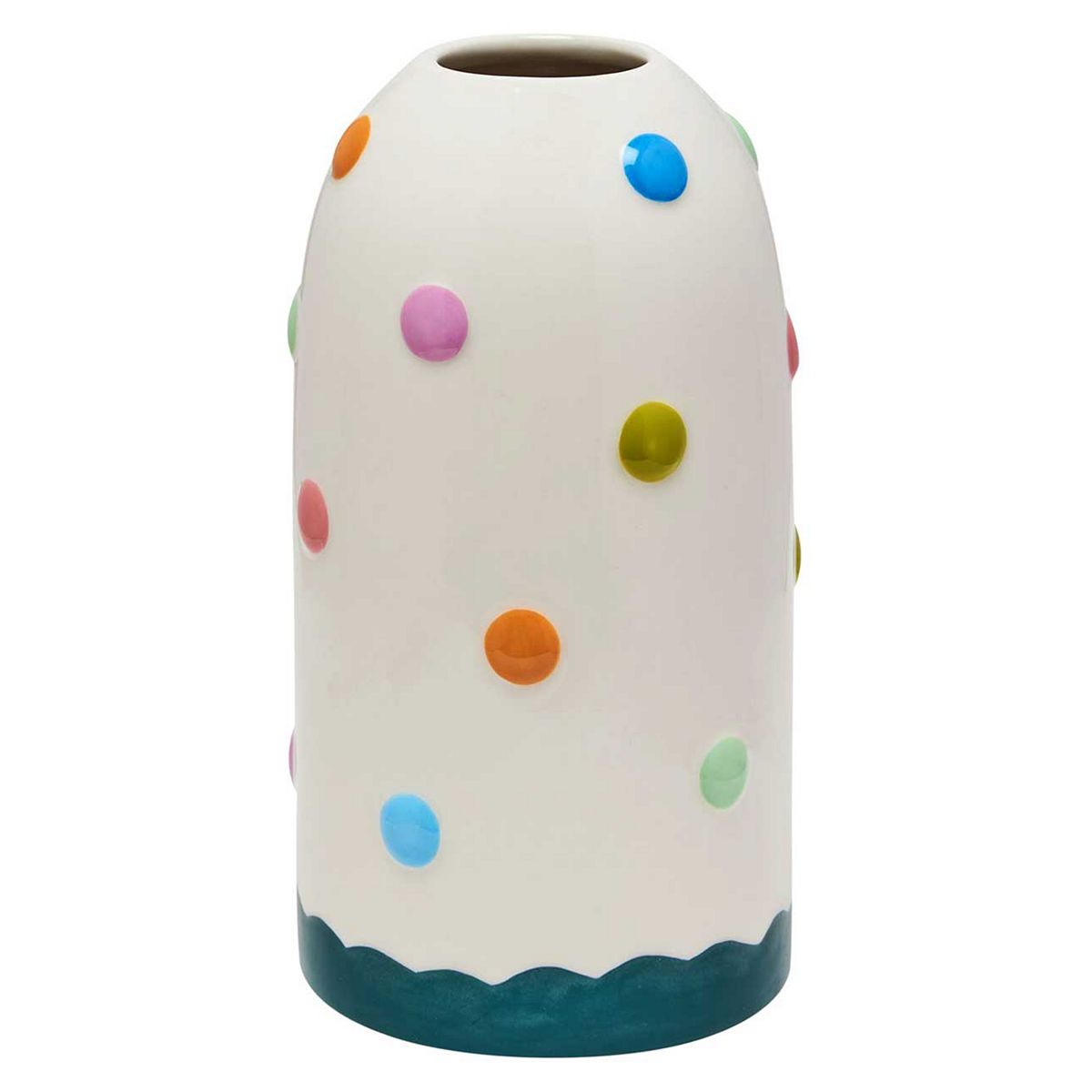Raspberry Blossom Bobble Multi Coloured Vase