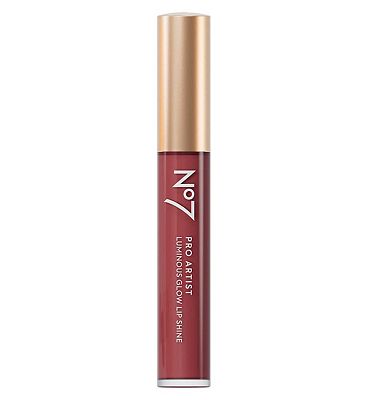 No7 Pro Artist Luminous Glow Lip Shine - Rose Couture