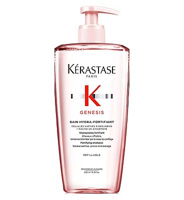 Krastase Genesis Bain Shampoo Refillable Bottle, to Protect from Hair Fall with Ginger Root & Edelwe