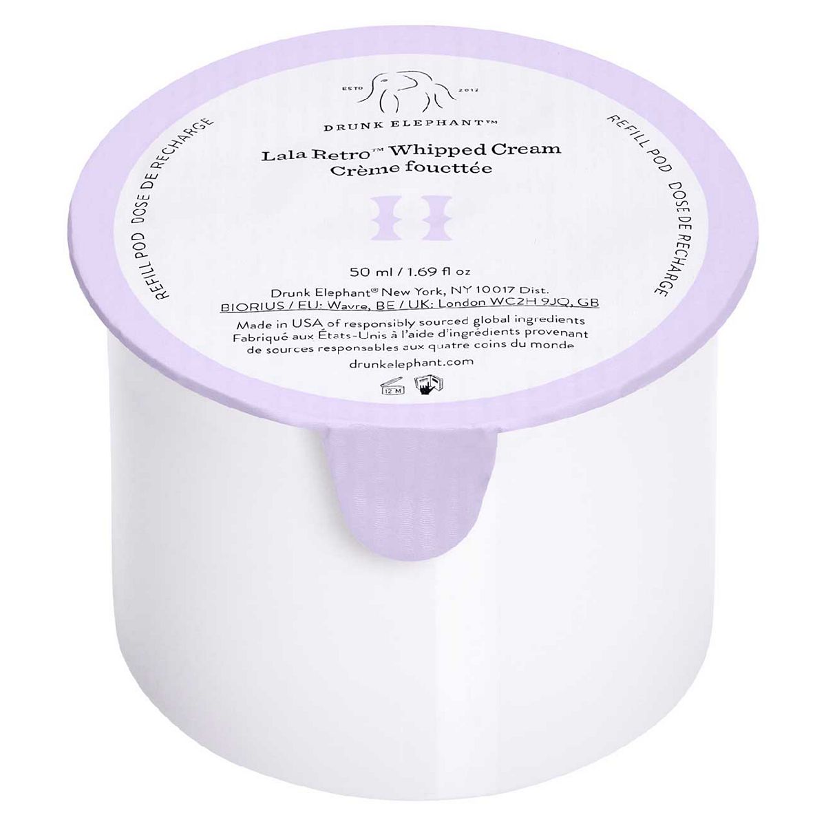 Drunk Elephant Lala Retro Whipped Moisturiser 50Ml Refill