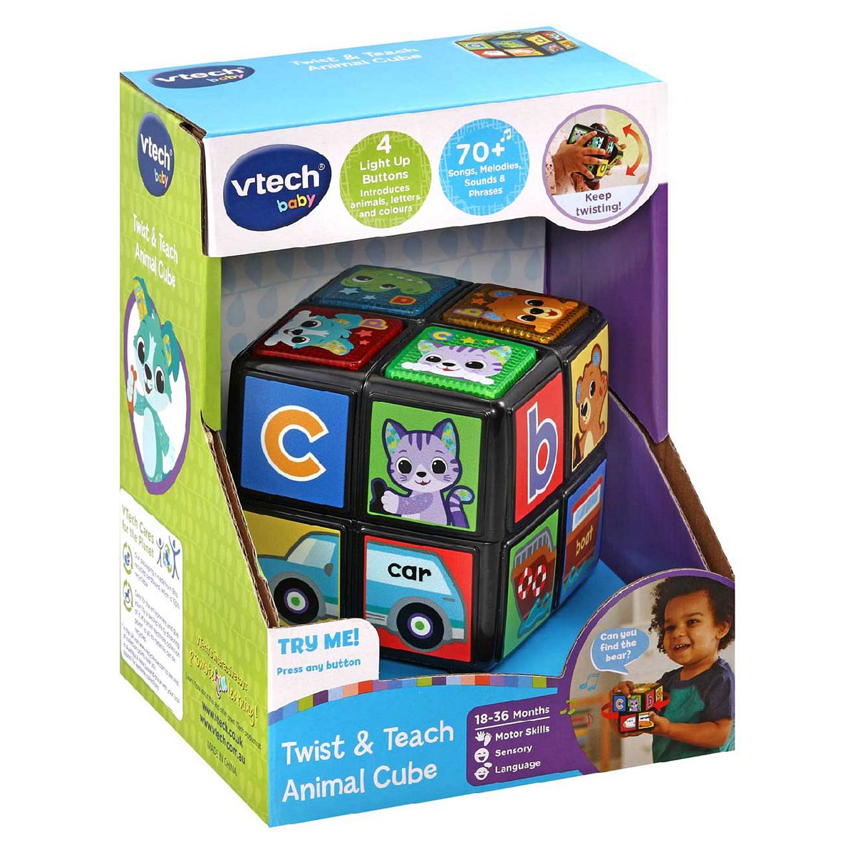 Vtech Twist & Teach Animal Cube