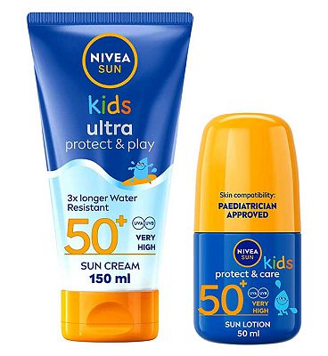 NIVEA SUN Kids Bundle  Sun Cream & Roll On