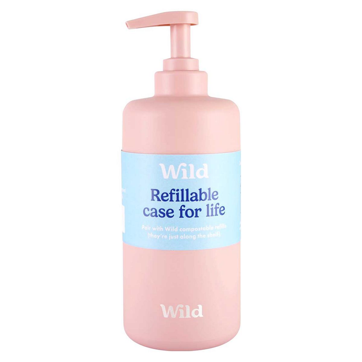 Wild Rose Refillable Body Care Bottle
