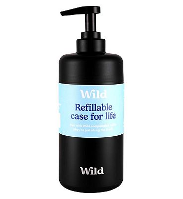 Wild Black Refillable Body Care Bottle