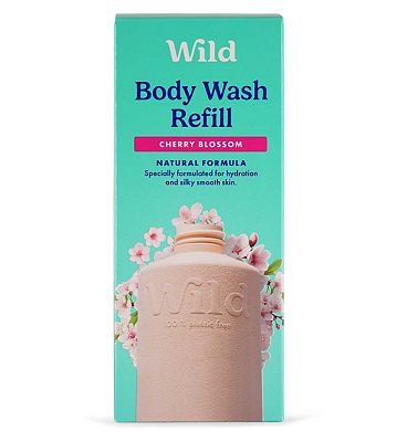 Wild Body Wash Refill, Cherry Blossom, 300ml