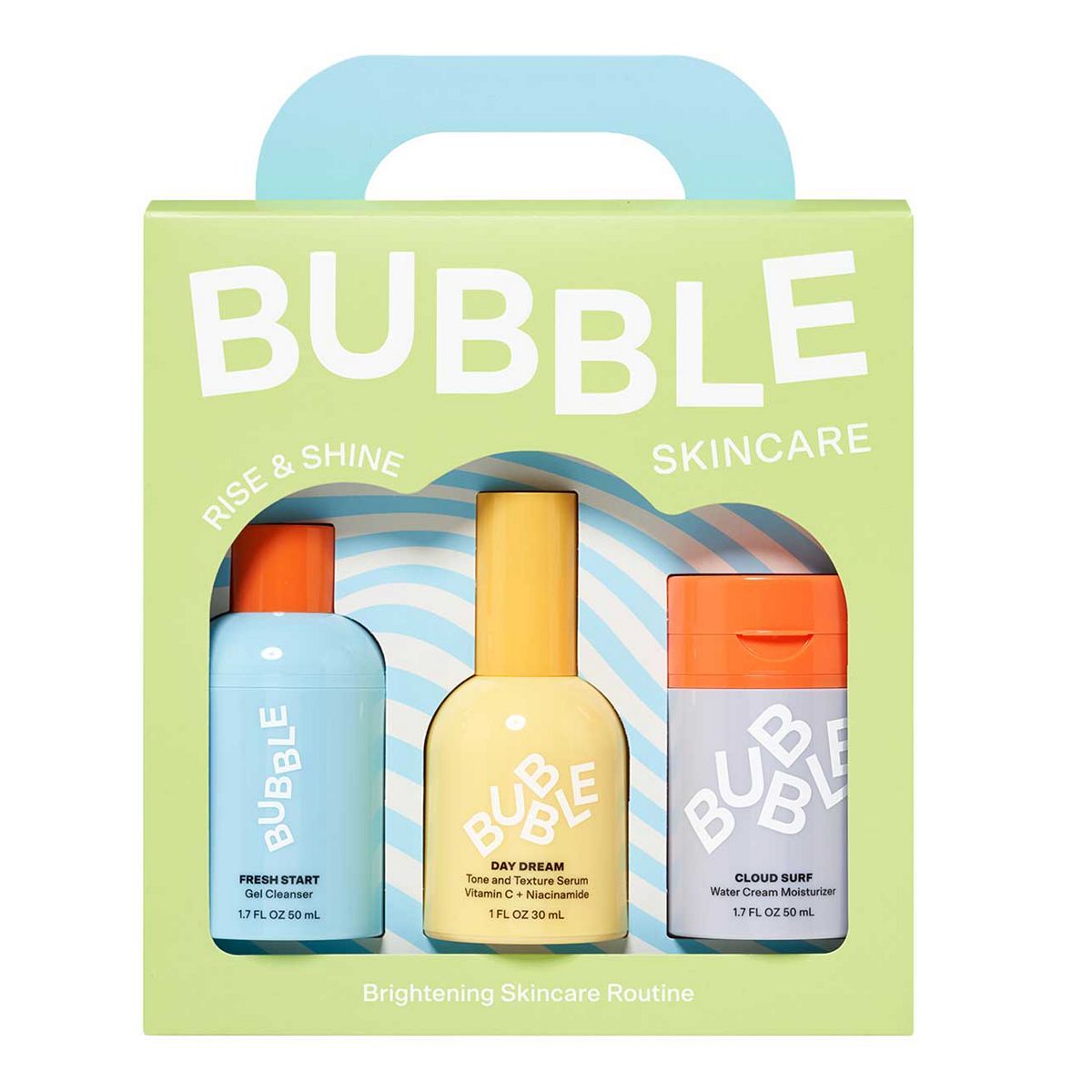 Bubble Rise And Shine Brightening Kit