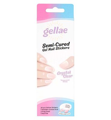 Gellae Gel Nail Sticker Crystal Clear