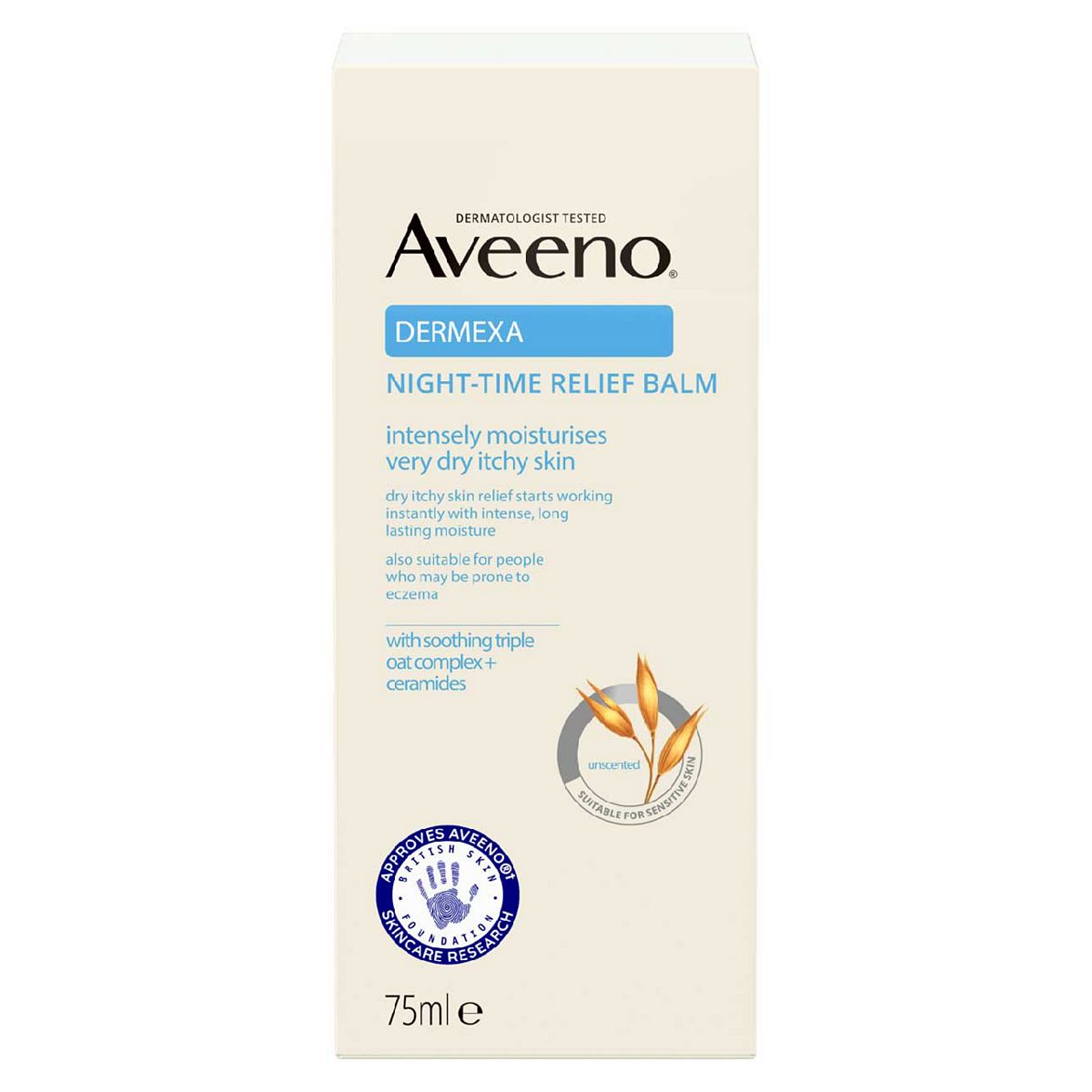 Aveeno ® Dermexa Night-Time Relief Balm 75ml