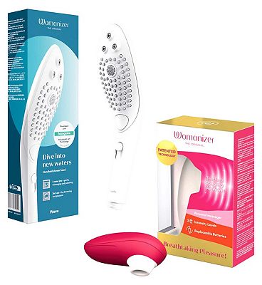 Womanizer Wave White Bundle