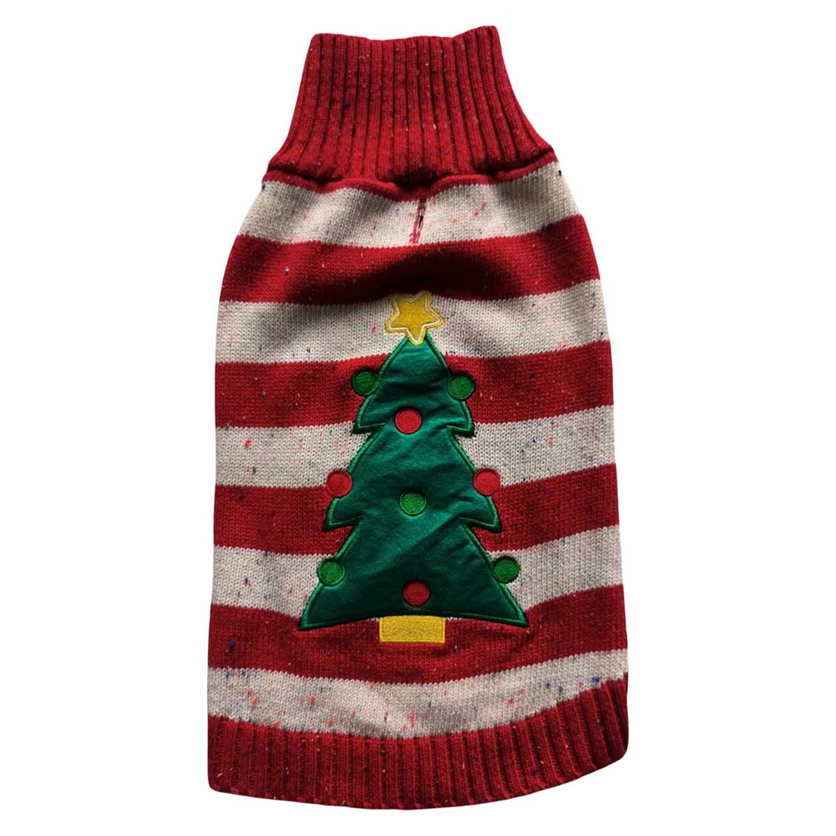 Cozy Kiss Christmas Tree Dog Jumper-Small