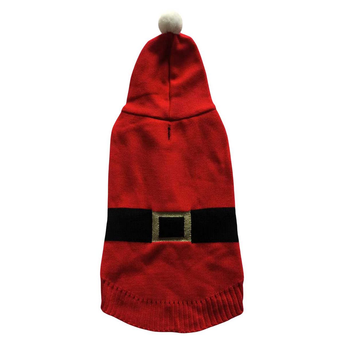 Cozy Kiss Knitted Santa Jumper Dog Small