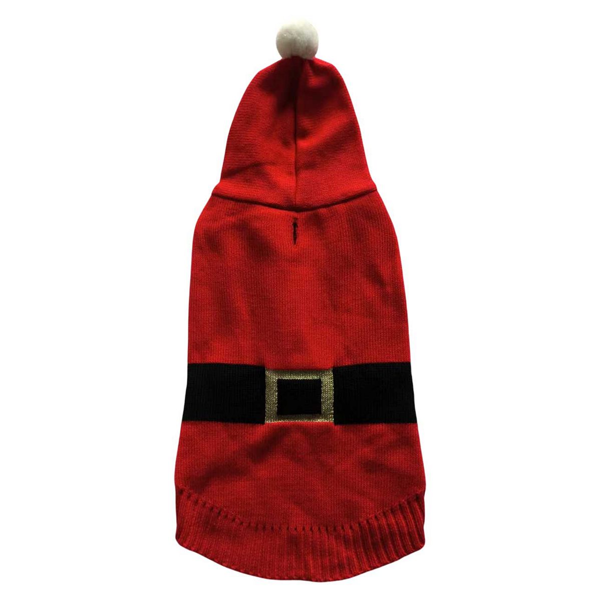 Cozy Kiss Knitted Santa Jumper Dog Medium
