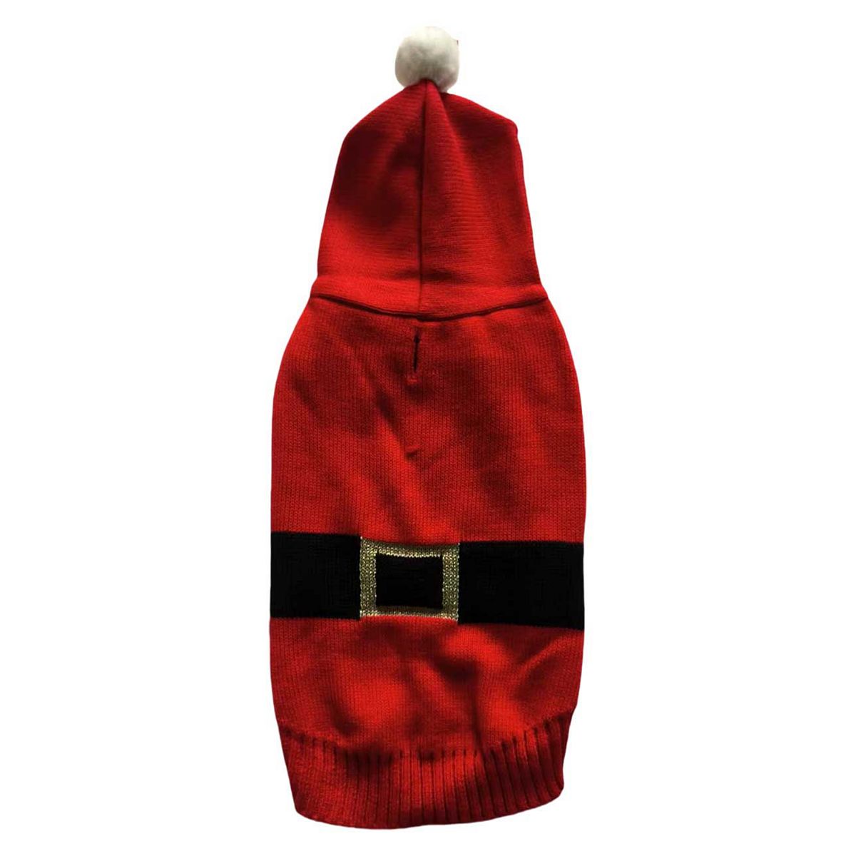 Cozy Kiss Knitted Santa Jumper Dog Large
