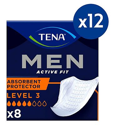 Tena Men Level 3 8s 12 Pack Bundle