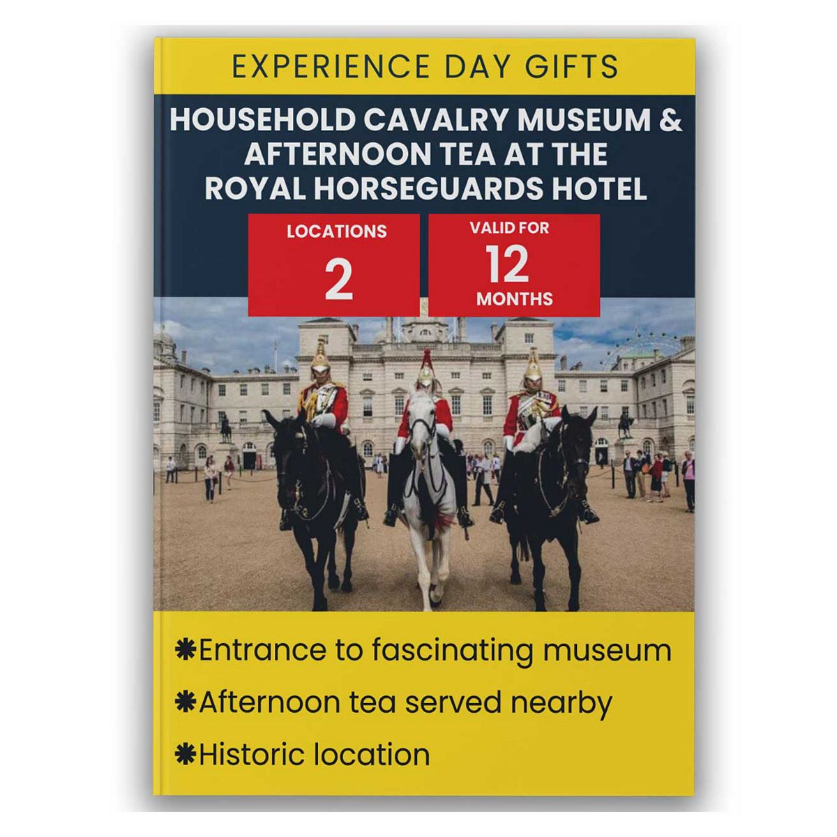 Activity Superstore Household Cavalry Museum & Afternoon Tea At The Royal Horseguards Hotel Gift Experience