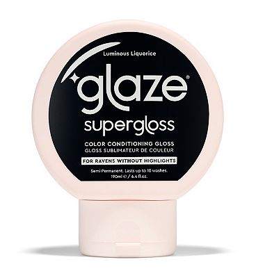 Glaze Super Color Conditioning Gloss Luminous Liquorice 190ml