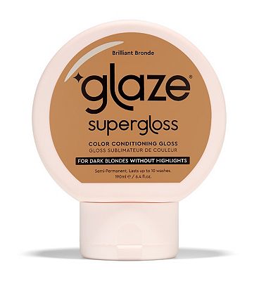 Click to view product details and reviews for Glaze Supergloss Color Conditioning Hair Gloss Brilliant Bronde For Instant Shine 190ml.