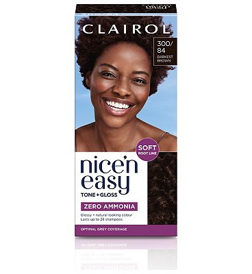 Nice and Easy Tone and Gloss Darkest Brown 300/84