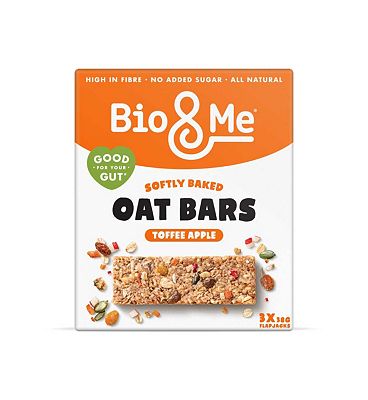 Click to view product details and reviews for Biome Toffee Apple Gut Loving Oat Bars 3 X 38g.