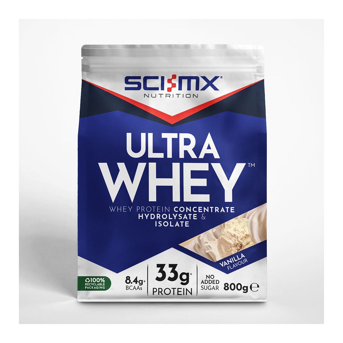 Sci-Mx Ultra Whey Protein Powder Vanilla 800G