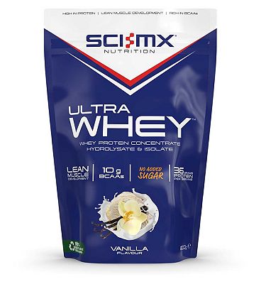 SCI-MX Ultra Whey Protein Powder Vanilla 800g